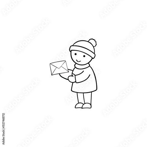cartoon chef holding blank board