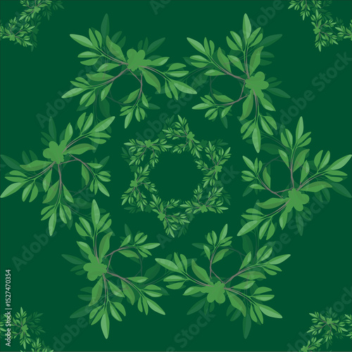 Textile repeat pattern