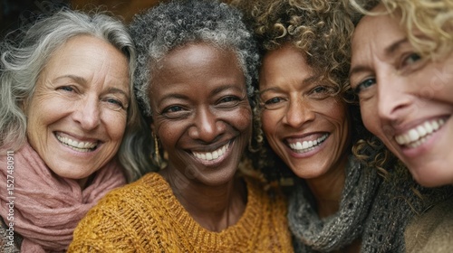 Celebrate the joyous bond between female friends as they plan a community project
