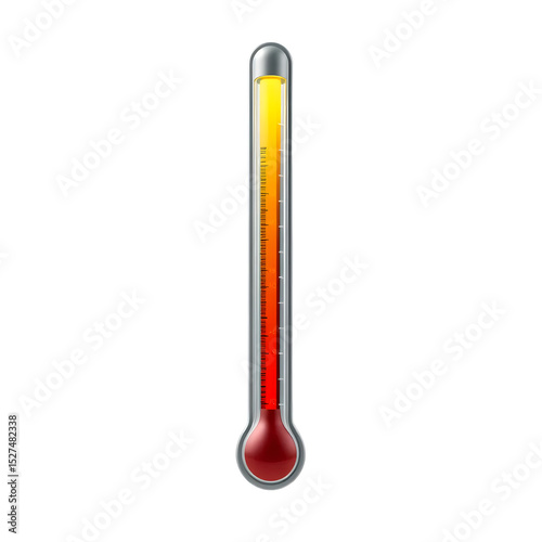 ia generated. thermometer isolated 