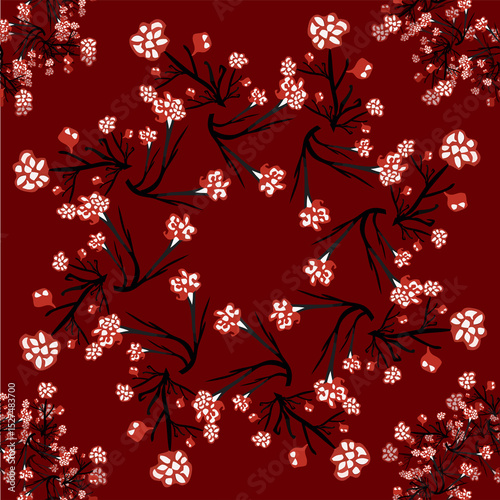 Textile repeat pattern