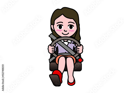 壱A：笑顔のドライバー私服女子A_CS3 2025_0601_005