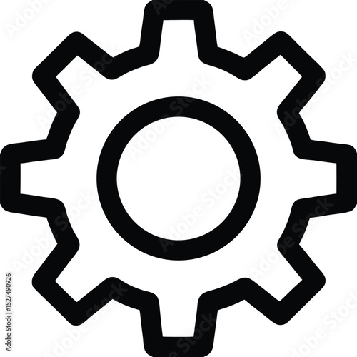 Gear Icon for Mechanical Process and System Settings