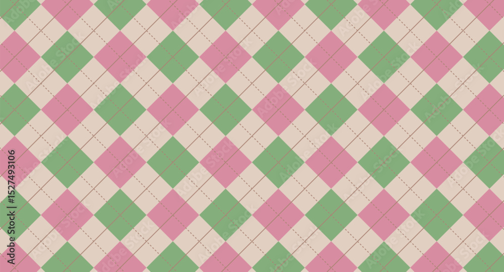 Old retro style pattern background