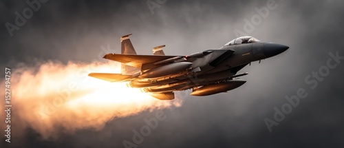 F 15 eagle fighter jet taking off