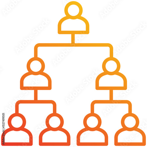 Organization Structure Icon