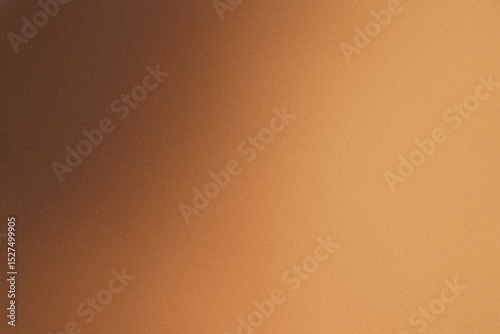 A subtly textured gradient background transitions from dark brown to a lighter, warm orange-brown hue, offering a smooth, visually appealing backdrop.