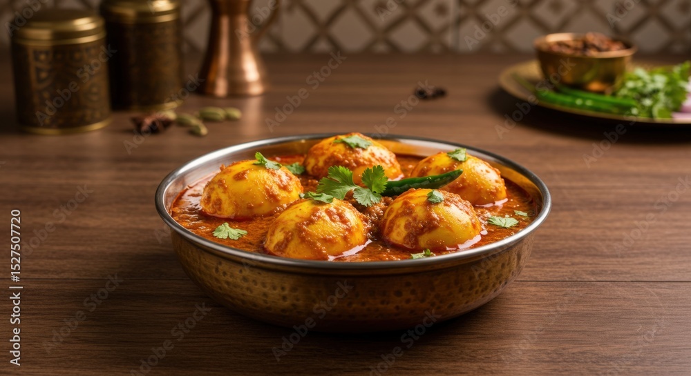 Indian Spicy Egg Masala Curry Indian Spicy Egg Masala Curry