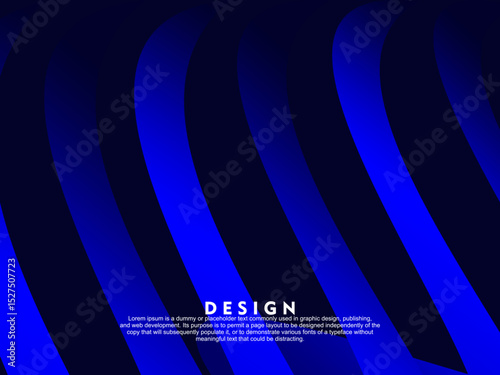 Premium background design with dark blue luxury motif. Vector horizontal template, for digital luxury business banner, contemporary formal invitation, luxury voucher, gift certificate, etc.