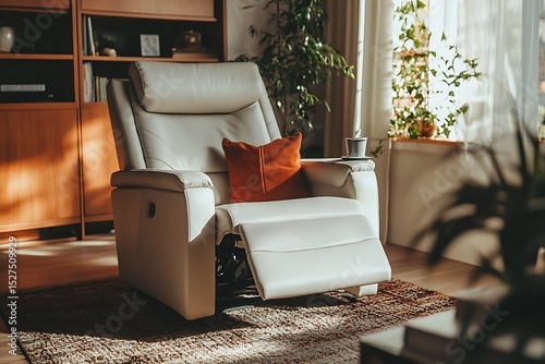 a modern recliner sofa