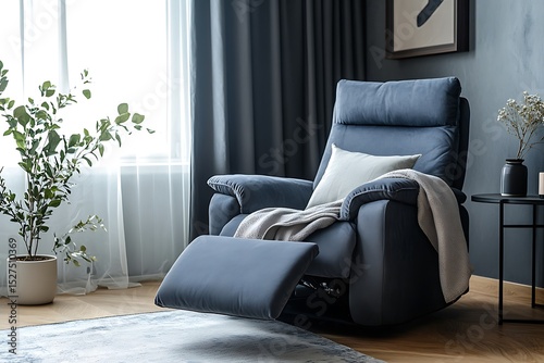 a modern recliner sofa