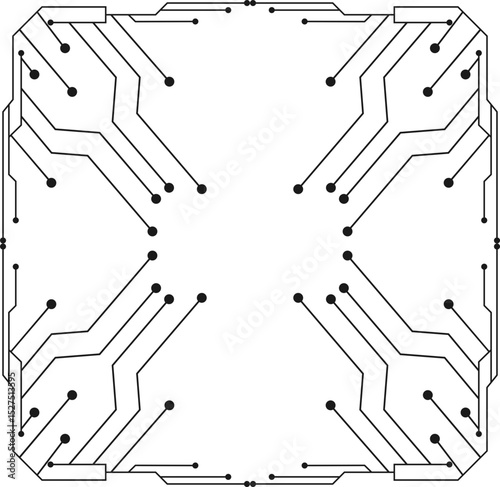 Circuit Technology Square Element