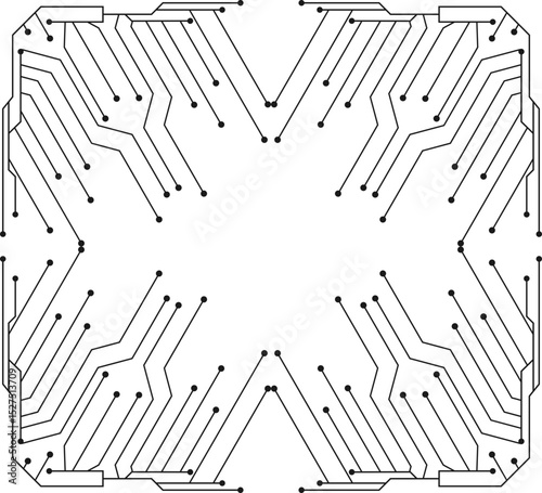 Circuit Technology Square Element