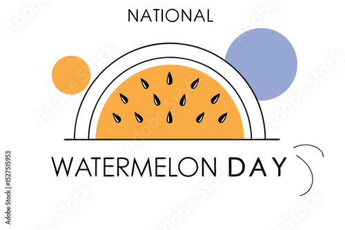 Highly detailed watermelon slice design featuring red juicy flesh and black seeds