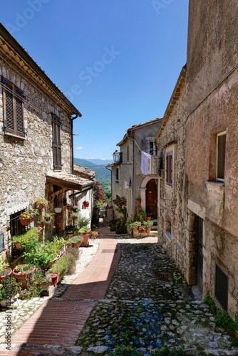 The village of Veroli in Lazio, Italy.