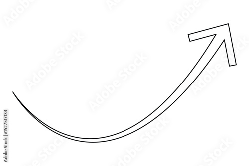 arrow icon Flat vector set outline. arrow icon outline representing direction and movement.