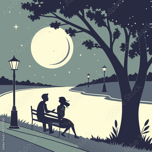 lovers in the night