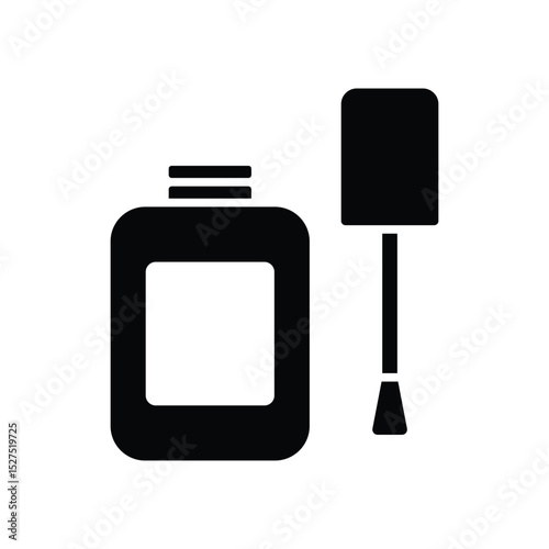 correction fluid icon vector design template