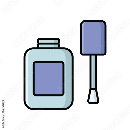 correction fluid icon vector design template