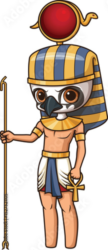 Ancient Egyptian God Ra Vector Image