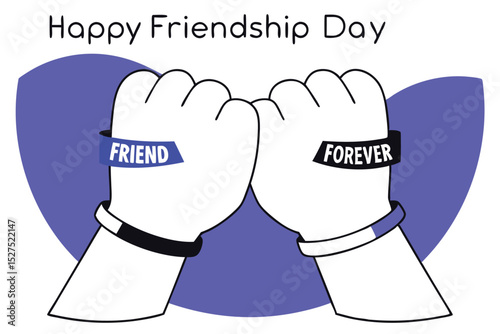 Digital illustration depicting two hands clasped together in a symbolic gesture of unity or connection