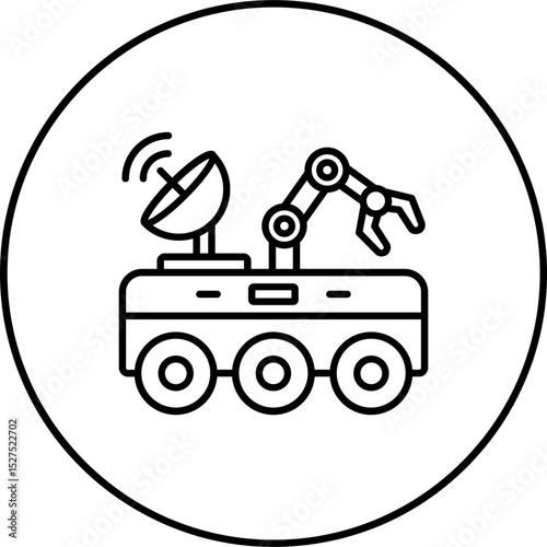 Space Rover Icon