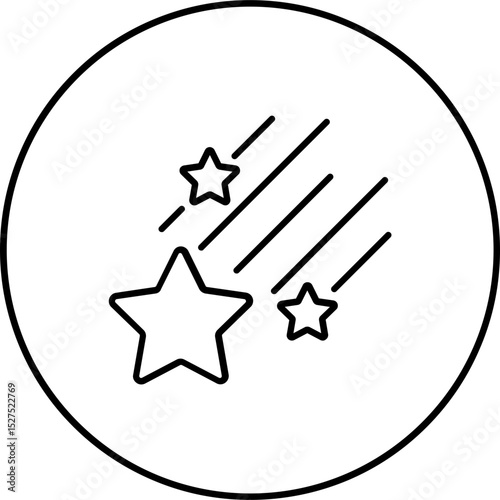 Shooting Stars Icon