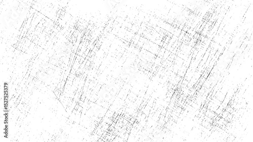 Old worn overlay distressed uneven background. Rough, dirty, grainy design. Vintage grunge paper texture. Scratched or cracked vector illustration.	
