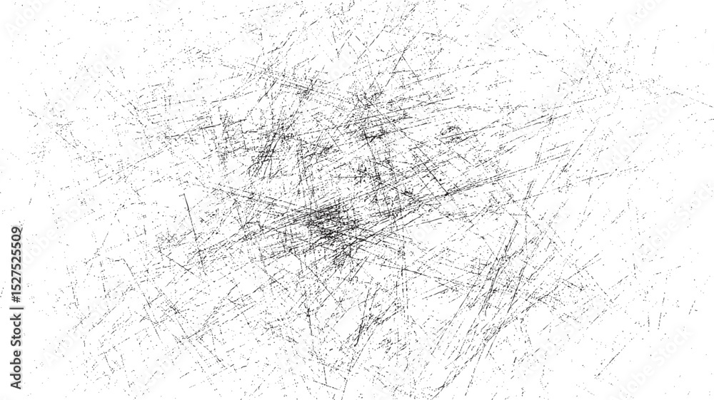 Dust Overlay Distress Grainy Grungy Effect. Sketch sand abstract to create distressed effect. Grunge brush texture white and black.	
