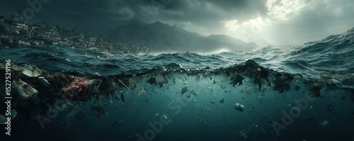 Trash in the ocean harms marine life, pollutes ecosystems, and poses a serious threat to the environment