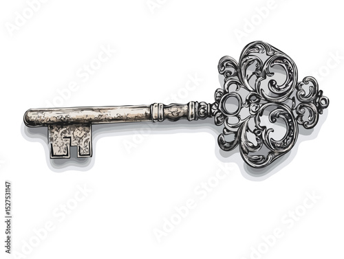 key vector art
