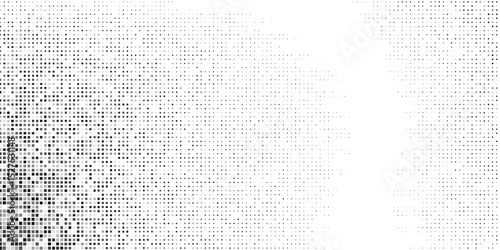 Illustration dotted halftone gradient texture. Vanishing polka dot background. Repeating dots gradation design simple abstract