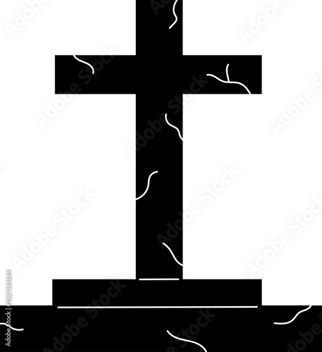 celtic cross vector illustration
