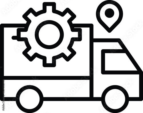 Icon Logistics Vector Design