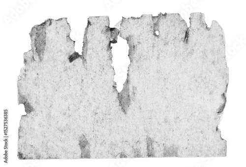 Mark from torn-off notice or paper PNG