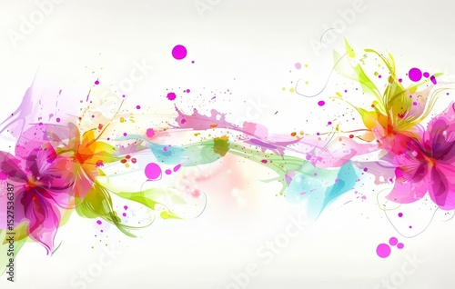 abstract floral background