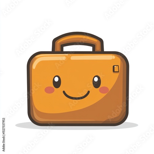 Cute cartoon briefcase (1)