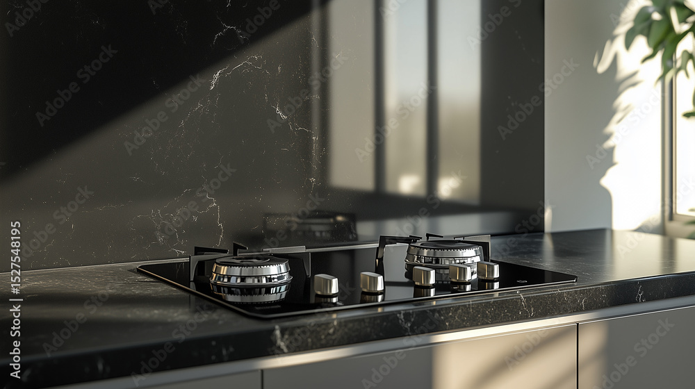 Obraz premium modern kitchen stove