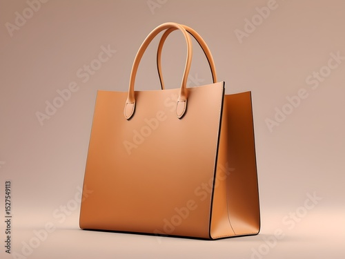 shopping bags on white