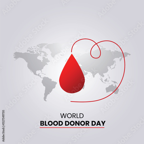 World Blood Donor Day. Safe blood saves lives. Regular blood donation by a sufficient number of healthy people is needed to ensure that blood will always be available whenever.