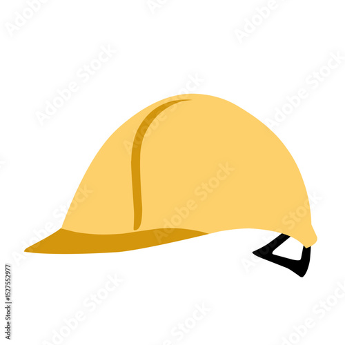 Construction helmet illustration