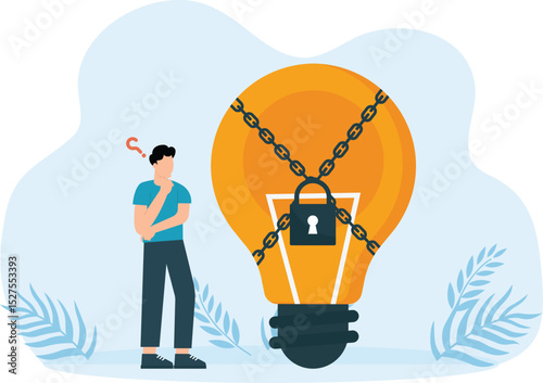 Uncertainty locked business idea
