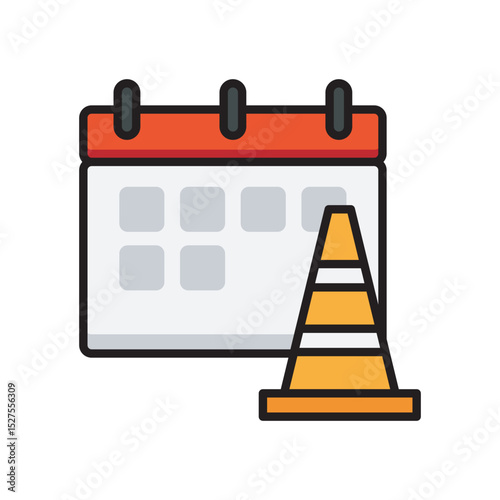 Driving School Illustration