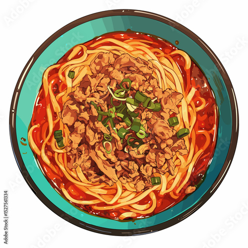 Dan Dan Noodles with Fiery Chili Oil and Pork
