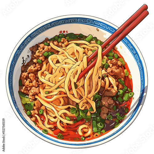 Dan Dan Noodles with Fiery Chili Oil and Pork