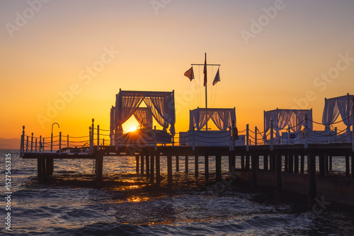 Fototapeta Naklejka Na Ścianę i Meble -  Sunrise at Beldibi village