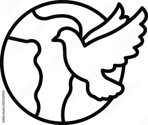 Icon Mother Earth Day Vector Design
