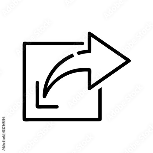 share arrow send icon