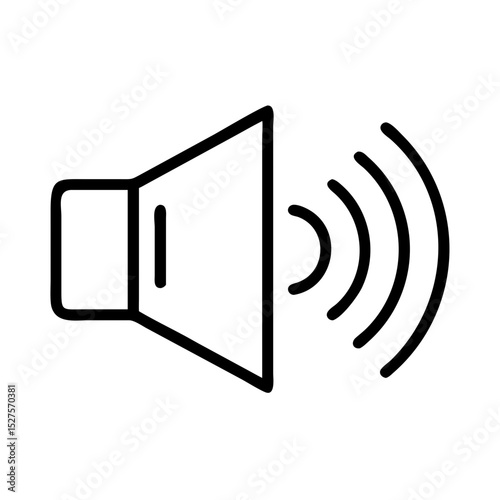 speaker volume up icon