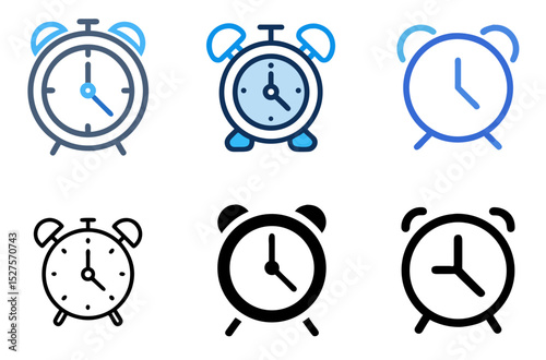 Alarm Clock Icon Time Wake Up Reminder Schedule Digital Pack